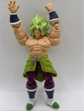 Dragon Ball Super Dragon Stars Series Super Saiyan Broly Bandai Action Figure